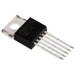 45 pcs - Texas Instruments, LM2575HVT-ADJ/NOPB Step-Down Switching Regulator, 1-Channel 1A Adjustable 5-Pin, TO-220