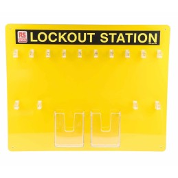 1 Kit - RS PRO 10 Padlock Lockout Station