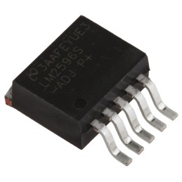 45 pcs - Texas Instruments, LM2596S-ADJ/NOPB Step-Down Switching Regulator, 1-Channel 3A Adjustable 5-Pin, D2PAK