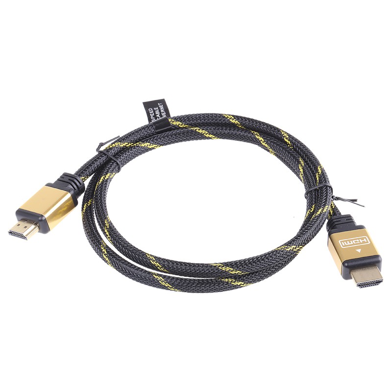 1 pcs - Roline High Speed Male HDMI Ethernet to Male HDMI Ethernet Cable, 1m