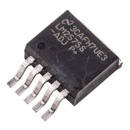 45 pcs - Texas Instruments, LM2575S-ADJ/NOPB Step-Down Switching Regulator, 1-Channel 1A Adjustable 5-Pin, D2PAK