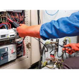 1 pcs - Chauvin Arnoux CA 773 IP2X, Backlit LCD, LED Voltage tester, 1000 V ac, 1400V dc, Continuity Check, Battery Powered,