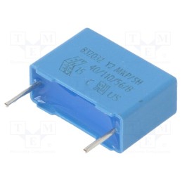 2 pcs x EPCOS - B32032A4223M000 - Capacitor: polypropylene, 22nF, 350V, 18x12.5x7mm, THT, ±20%, 15mm