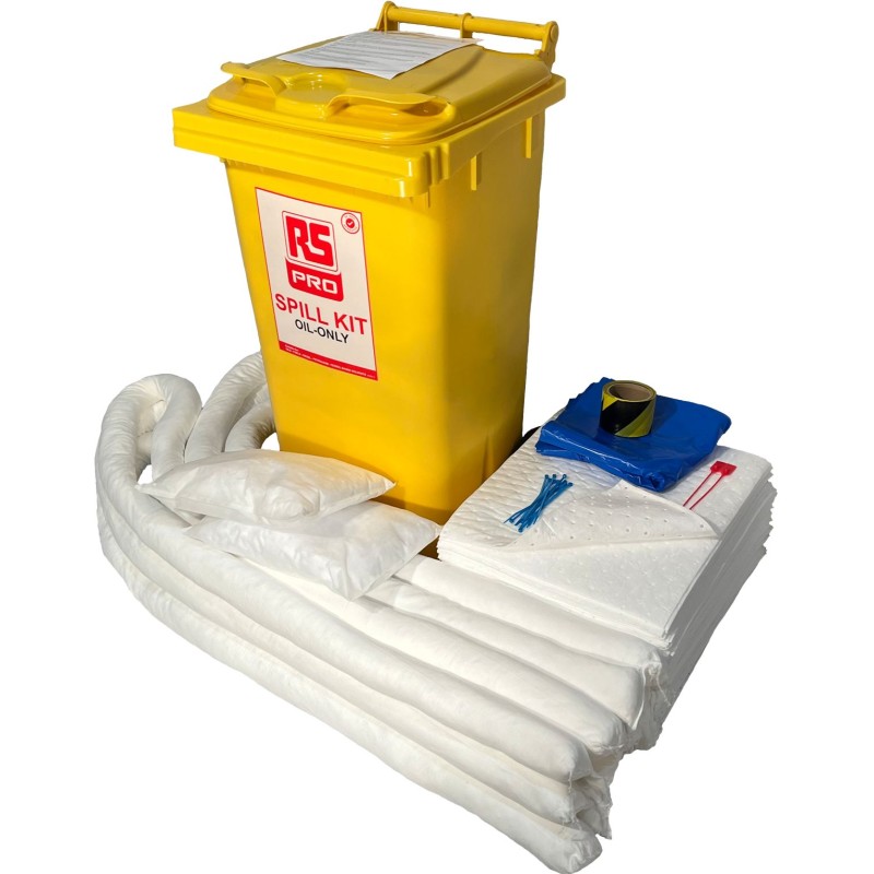 1 Kit - RS PRO 120 L Oil Spill Kit