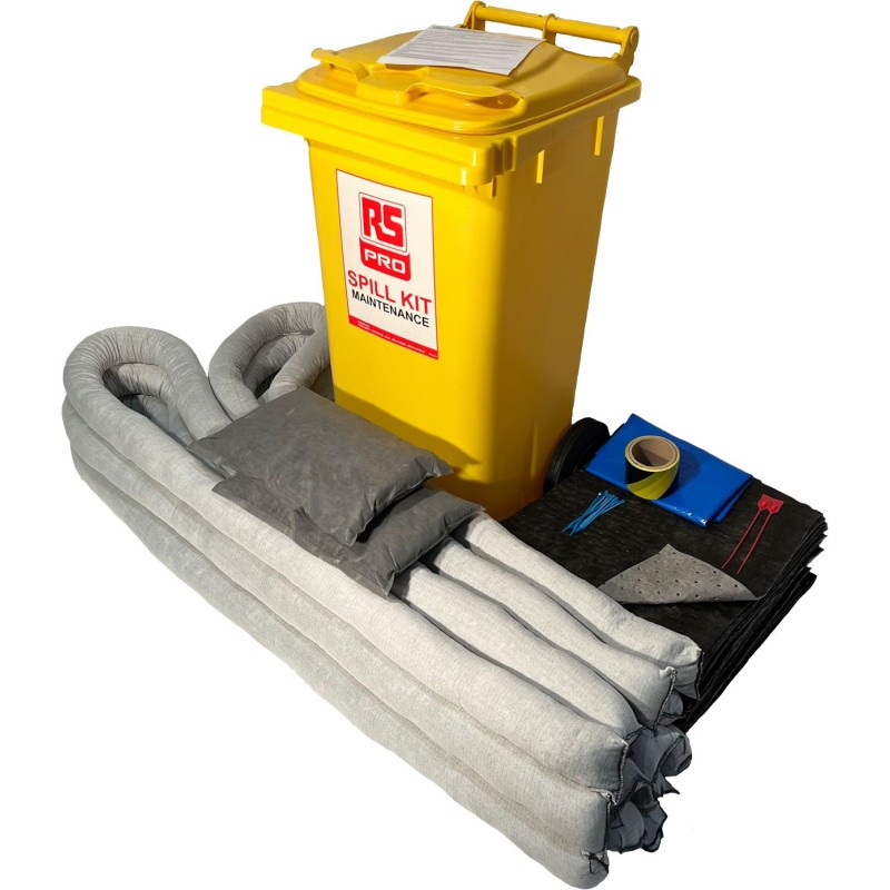 1 Kit - RS PRO 120 L Maintenance Spill Kit
