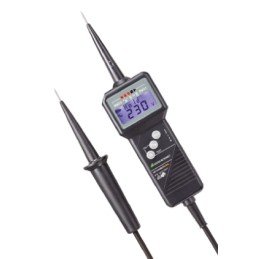 1 pcs - Gossen Metrawatt METRAVOLT 12D+L, LCD Voltage tester, 1000 V ac, 1500V dc, Continuity Check, Battery Powered, CAT IV