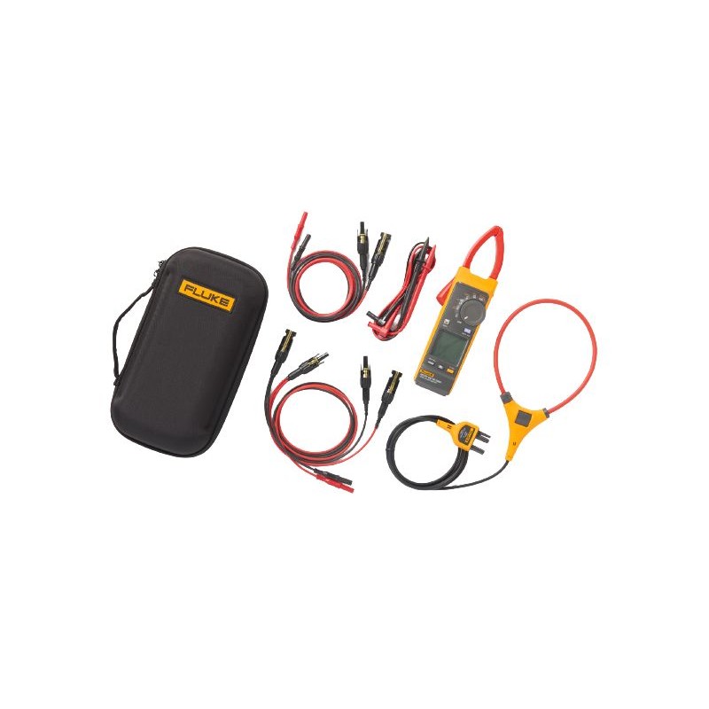 1 pcs - Fluke 393 FC+ PVLEAD Clamp Meter Bundle, 999.9A dc, Max Current 999.9A ac CAT III 1500V