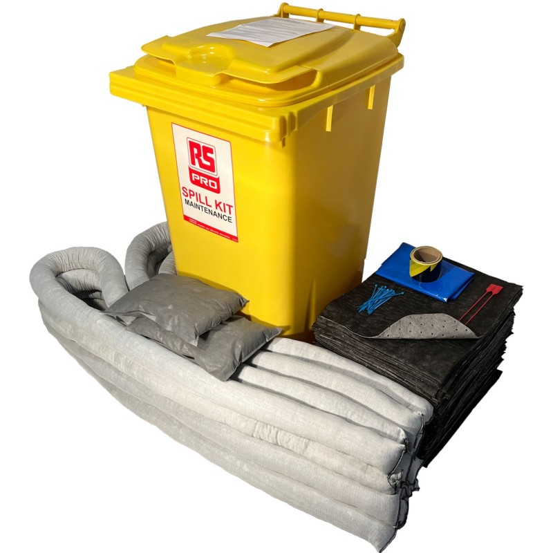 1 Kit - RS PRO 240 L Maintenance Spill Kit