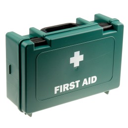 1 Kit - Wall Mounted First Aid Kit for 10 people, 280 mm x 190mm x 100 mm