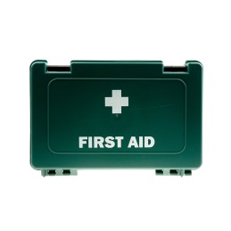 1 Kit - Wall Mounted First Aid Kit for 10 people, 280 mm x 190mm x 100 mm