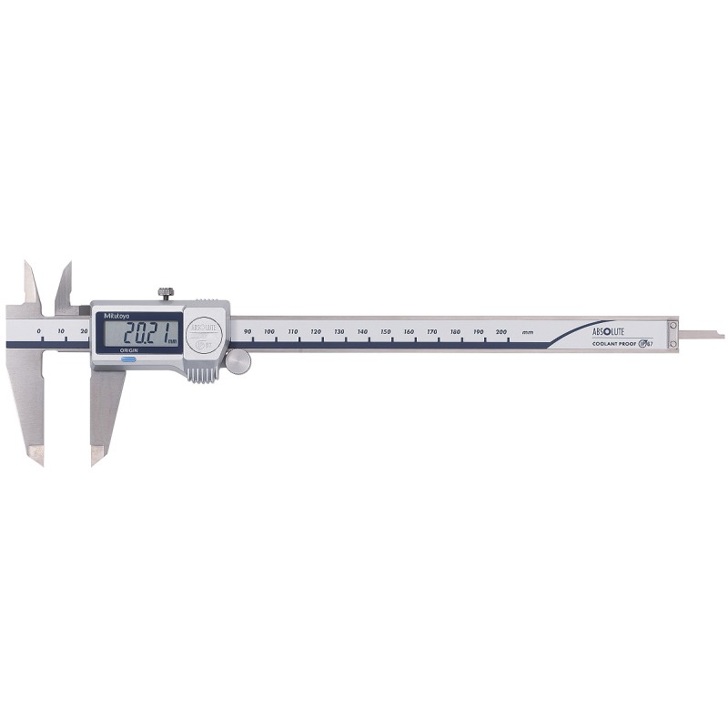1 pcs - Mitutoyo 200mm Digital Caliper Caliper 0.01 mm Resolution, Metric