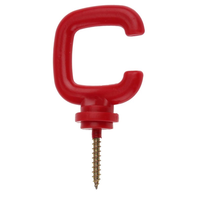 1 Lot of 4 - RS PRO Red Polypropylene Barrier Hook