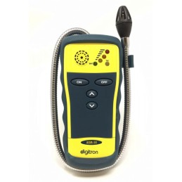 1 pcs - Digitron Gas Detector for Butane, Methane, Natural Gas, Propane Detection, Audible Alarm