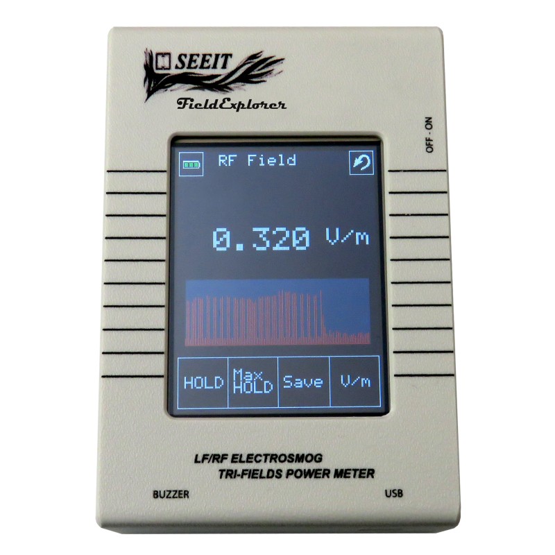 1 pcs - Seeit FIELDEXPLORER EMF Meter, 3.5GHz