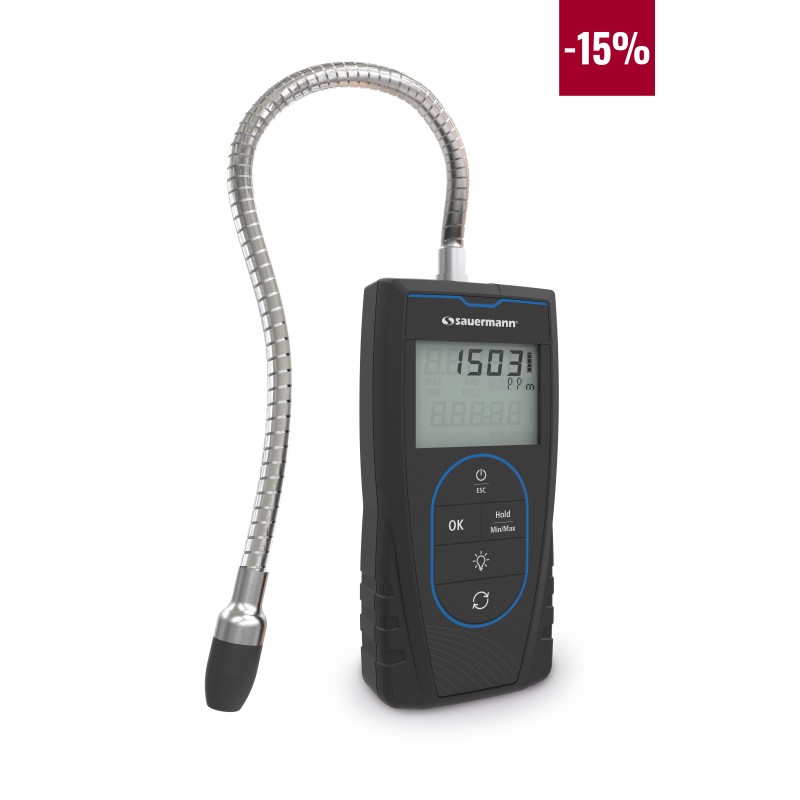 1 pcs - SAUERMANN. Gas Detector for Combustible Detection