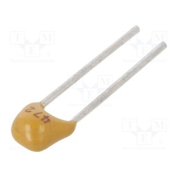 10 pcs x SR PASSIVES - CT40805B472K500F1R - Capacitor: ceramic, 4.7nF, 50V, X7R, ±10%, THT, 2.54mm