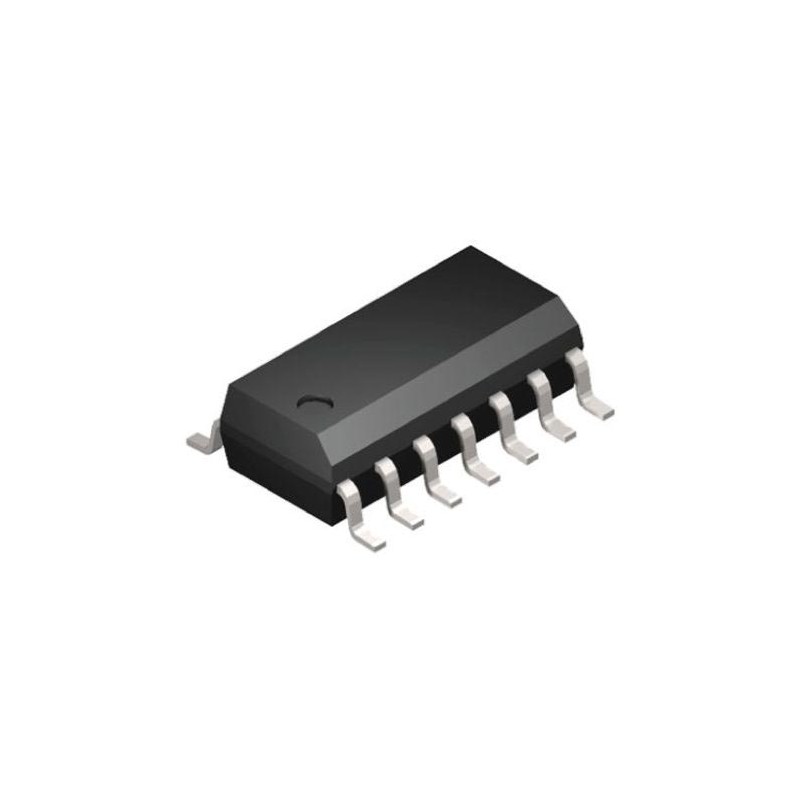 57 pcs - Microchip, Quad 12-bit- ADC 100ksps, 14-Pin SOIC