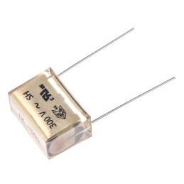50 pcs - KEMET PME271 Paper Capacitor, 300V ac, ±20%, 100nF, Through Hole