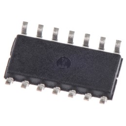 57 pcs - Microchip, Quad 16-bit- ADC 0.015ksps, 14-Pin SOIC