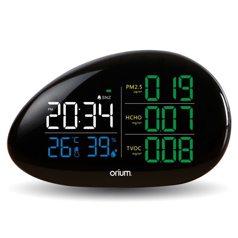 1 pcs - Orium Quaelis 36 Air Quality Monitor for Formaldehyde, Humidity, PM 2.5, Temperature, TVOC, +50°C Max, 95%RH Max
