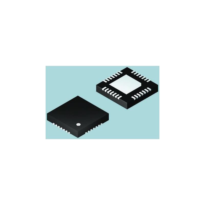 61 pcs - Microchip PIC18F1320-I/ML, 8bit PIC Microcontroller, PIC18F, 40MHz, 8 kB, 256 B Flash, 28-Pin QFN
