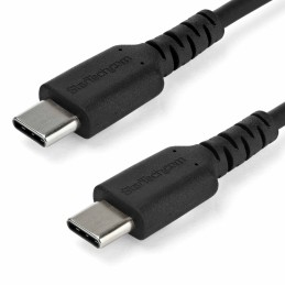 1 pcs - StarTech.com USB 2.0 Cable, Male USB C to Male USB C Rugged USB Cable, 2m