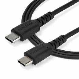 1 pcs - StarTech.com USB 2.0 Cable, Male USB C to Male USB C Rugged USB Cable, 2m