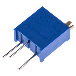 10 pcs - 500Ω, Through Hole Trimmer Potentiometer 0.5W Top Adjust Bourns, 3296