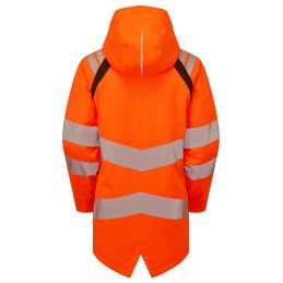1 pcs - PULSAR LFE919 Orange Men Hi Vis Parka, XL