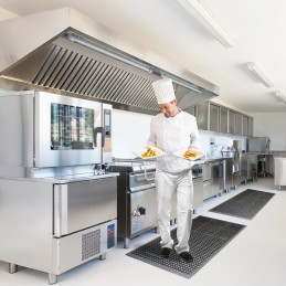 1 pcs - Coba Europe High Duty Grit Nitrile Rubber Walkway Mat, 0.9m x 1.5m x 13mm