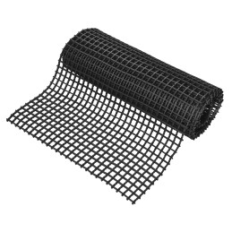1 pcs - Coba Europe Black Anti-Slip PVC Mat, Holes Finish 5m x 0.6m x 12mm