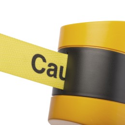 1 pcs - Tensator Yellow Retractable Barrier, 9m