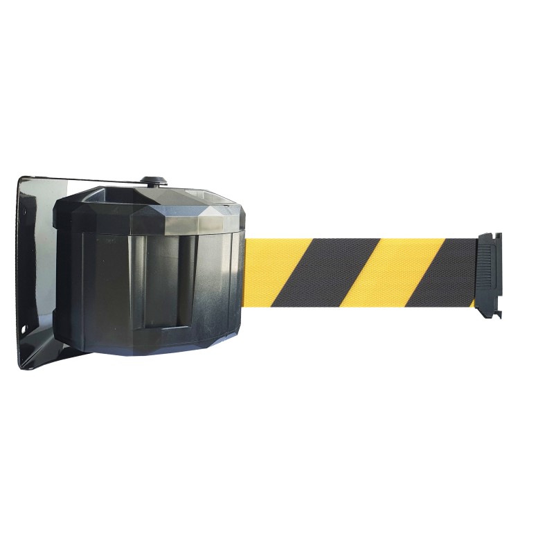 1 pcs - RS PRO Yellow Steel Strap Reel, 10m, Black, Yellow Tape