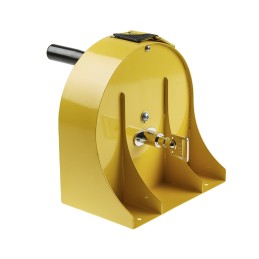 1 pcs - Tensator Black & Yellow Retractable Barrier, 23m, Yellow/Black Tape