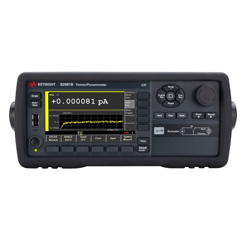 1 pcs - Keysight Technologies Bench Picoammeter, 20mA ac Max, 20mA dc Max