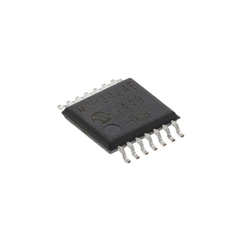 96 pcs - Microchip, Quad 18-bit- ADC 0.004ksps, 14-Pin TSSOP