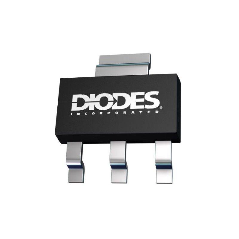 25 pcs - Diodes Inc BCP5616TTA NPN Transistor, 1 A, 80 V, 4-Pin SOT-223