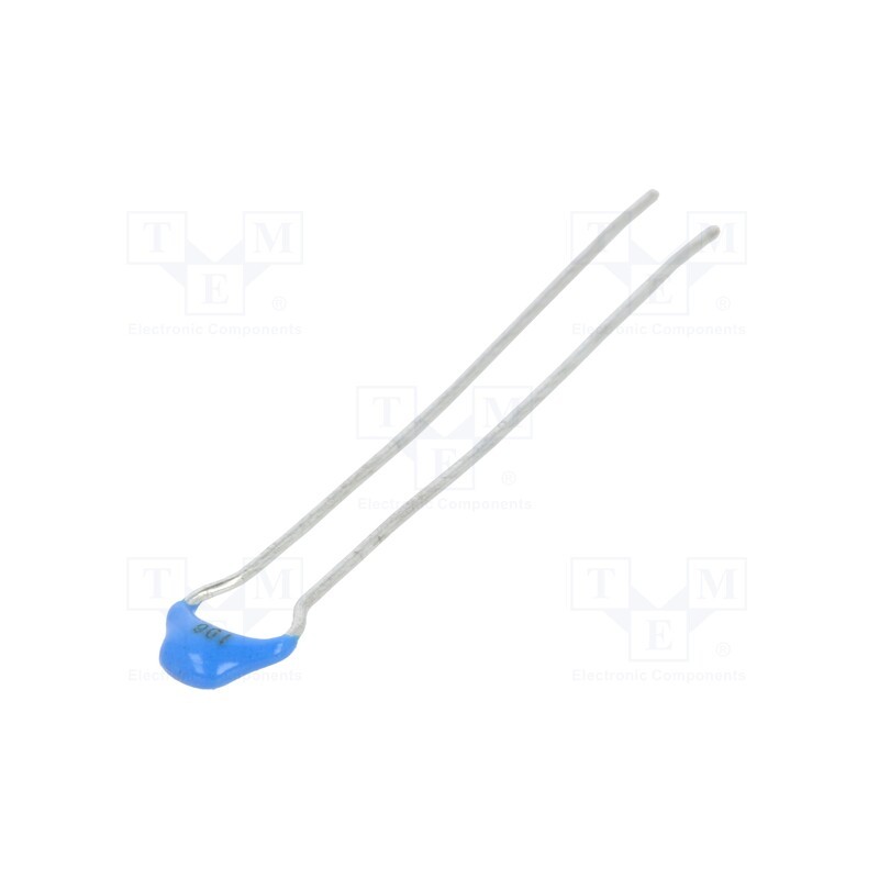 10 pcs x TDK - FG18X5R1E106MRT06 - Capacitor: ceramic, MLCC, 10uF, 25V, X5R, ±20%, THT, 2.5mm