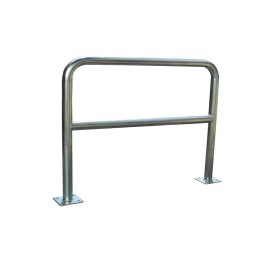 1 pcs - RS PRO Grey Galvanised Steel Protection Barrier
