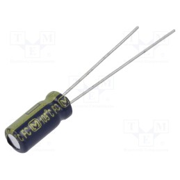 10 pcs x PANASONIC - EEUFC1A101S - Capacitor: electrolytic, low ESR, THT, 100uF, 10VDC, Ø5x11mm, ±20%