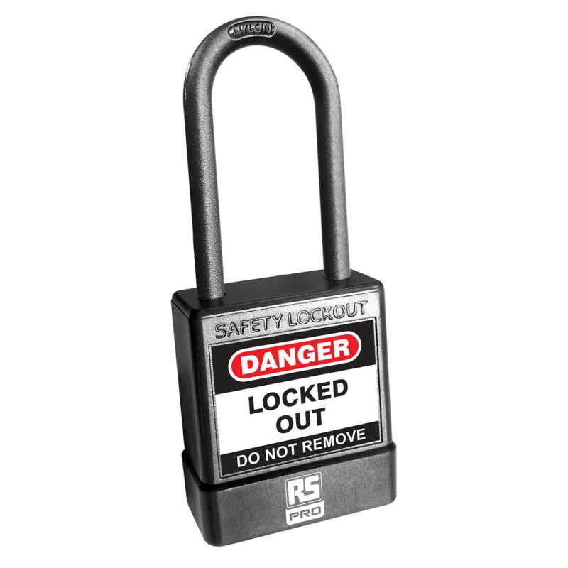 1 pcs - RS PRO Safety Lockout, 5mm Shackle