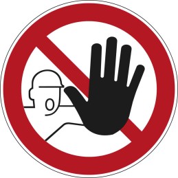 1 pcs - Safety Poster 350 mm, 350mm