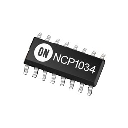 2500 pcs - onsemi NCP1034DR2G DC-DC, Buck Controller 500 kHz 16-Pin, SOIC