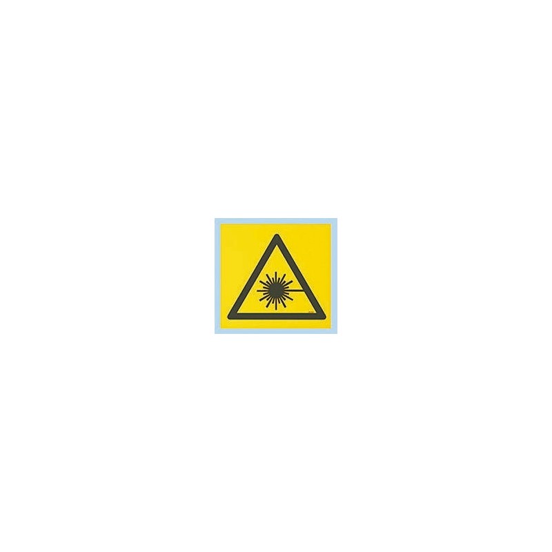 1 pcs - Brady Self-Adhesive Machinery Hazard Hazard Warning Sign