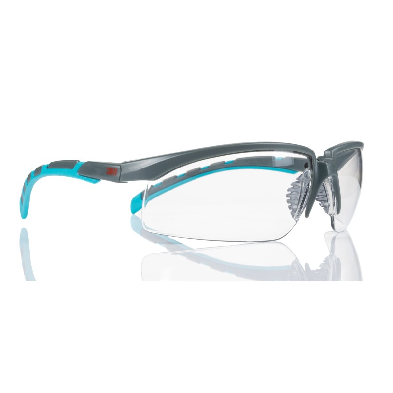 1 pcs - 3M Solus Anti-Mist UV Safety Goggles, Clear PC Lens