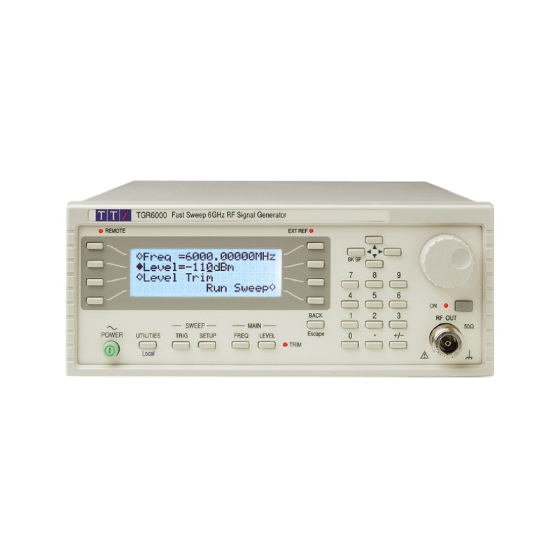 1 pcs - Aim-TTi TGR6000 RF Signal Generator, 10mHz min, 6GHz max