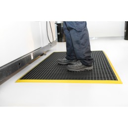 1 pcs - Coba Europe Workstation PVC Anti-Fatigue Mat, 0.6m x 1.2m x 12mm
