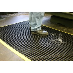 1 pcs - Coba Europe Workstation PVC Anti-Fatigue Mat, 0.6m x 1.2m x 12mm