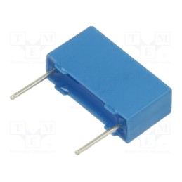 2 pcs x EPCOS - B32521C3104K - Capacitor: polyester, 100nF, 160VAC, 250VDC, 10mm, ±10%, 13x7x4mm