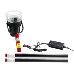 1 pcs - No Climb Solo Series Heat Detector Tester, Battery-Powered, Cordless